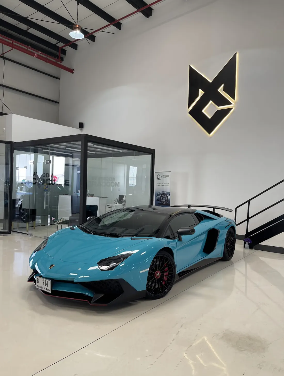 Lamborghini Urus in the Modcare studio